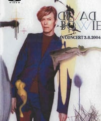 DAVID BOWIE IN CONCERT 3.8.2004 DVD