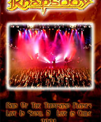 RHAPSODY Live In Seoul + Live In Chile 2001 DVD