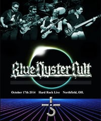 BLUE OYSTER CULT Live At The Hard Rock Live, Northfield, OH 10.17.2014 DVD