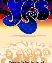 YES Going For The One Sessions 1976 DVD