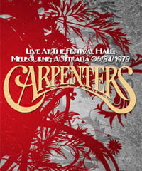 CARPENTERS Live At The Festival Hall, Melbourne, Australia 05.24.1972 DVD