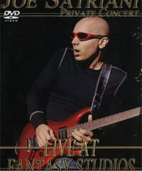 JOE SATRIANI LIVE AT FANTASY STUDIOS BERKELY,CALIFORNIA 25.5.2000 DVD