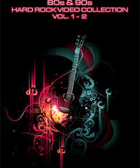 80s & 90s HARD ROCK VIDEO COLLECTION Vol. 1-2 (60 Videos) DVD