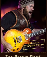 ZAC BROWN BAND Live From The Artists Den 2014 DVD