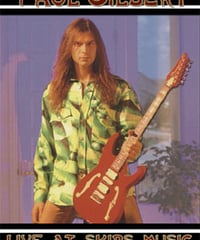 PAUL GILBERT LIVE AT SKIPS MUSIC 1991 DVD