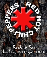 RED HOT CHILI PEPPERS Rock In Rio Lisbon, Portugal 2006 DVD