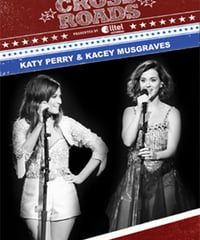 KATY PERRY & KACEY MUSGRAVES CMT Crossroads 2014 DVD