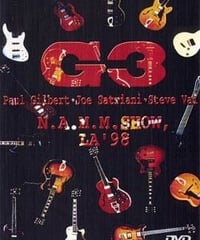 G3 (J.SATRIANI,S.VAI,P.GILBERT) N.A.M.M.SHOW,LA '98 DVD