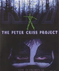 KISS THE PETER CRISS PROJECT LIVE IN COLUMBUS,GA 1997 DVD