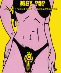 IGGY POP Live At The Exit Festival, Serbia 07.04.2004 DVD
