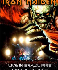 IRON MAIDEN Live IN Brazil 1998 DVD