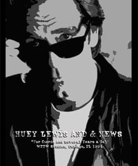 HUEY LEWIS AND & NEWS For Chords And Several Years a Go WTTW Studios, Chicago, IL 1994 DVD