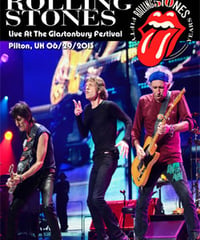 THE ROLLING STONES Live At The Glastonbury Festival, Pilton, UK 06.29.2013 DVD