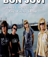 BON JOVI East Rutherford, NJ Giants Stadium 2006 DVD