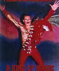 QUEEN FREDDIE MERCURY A KIND OF MAGIC REMIXED DVD