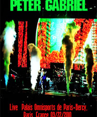 PETER GABRIEL Live Palais Omnisports de Paris-Bercy, Paris, France 03.22.2010 DVD