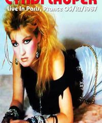 CYNDI LAUPER Live In Paris, France 03.12.1987 DVD
