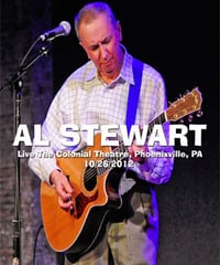 AL STEWART Live The Colonial Theatre, Phoenixville, PA 10.26.2012 DVD