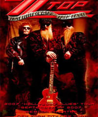 ZZ TOP Live At Beacon Theater, New York 09.27.2007 DVD