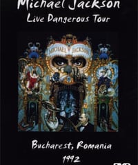 MICHAEL JACKSON LIVE DANGEROUS TOUR BUCHAREST,ROMANIA 1992  DVD