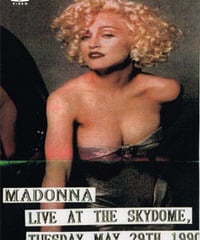 MADONNA Live At The Skydome,Tuesday May 29Th 1990 DVD