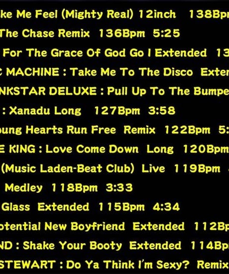 70's DISCO REMIXES VOL.4 DVD