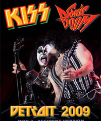 KISS Live At Cobo Arena, Detroit, MI 09.26.2009 DVD