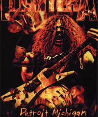 PANTERA Live at Cobo Arena Detroit MI 6-30-01 DVD