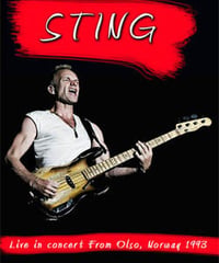STING Live in concert From Olso, Norway 08.28.1993 DVD