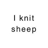 I knit sheep