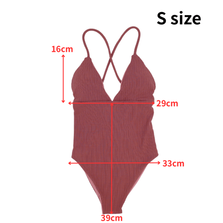即納 Marsala Rib［Back open one-piece］#E035