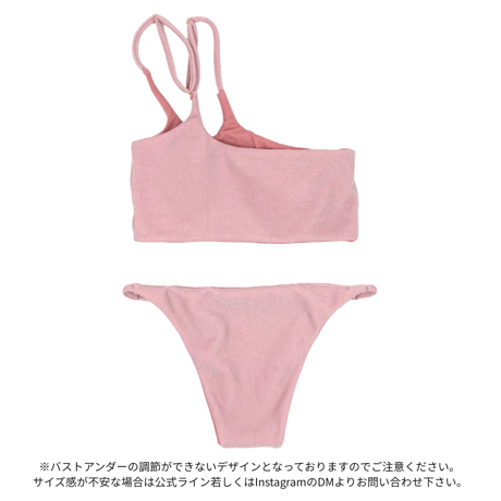 Pink glitter［Udesign bikini ］#E047