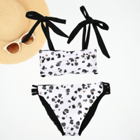 即納 ARIA ×  BLACK［Ribboned bandeau］ #F070