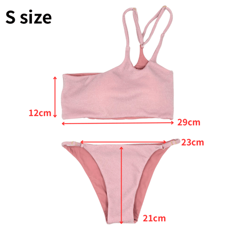 Pink glitter［Udesign bikini ］#E047