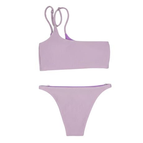 即納 Purple glitter［Udesign bikini ］#E018