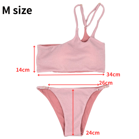 Pink glitter［Udesign bikini ］#E047