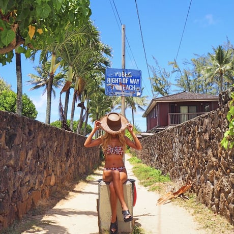 即納 【Sun’sLife×Shiho 】Hibiscus bandeau bikini Designed by Shiho