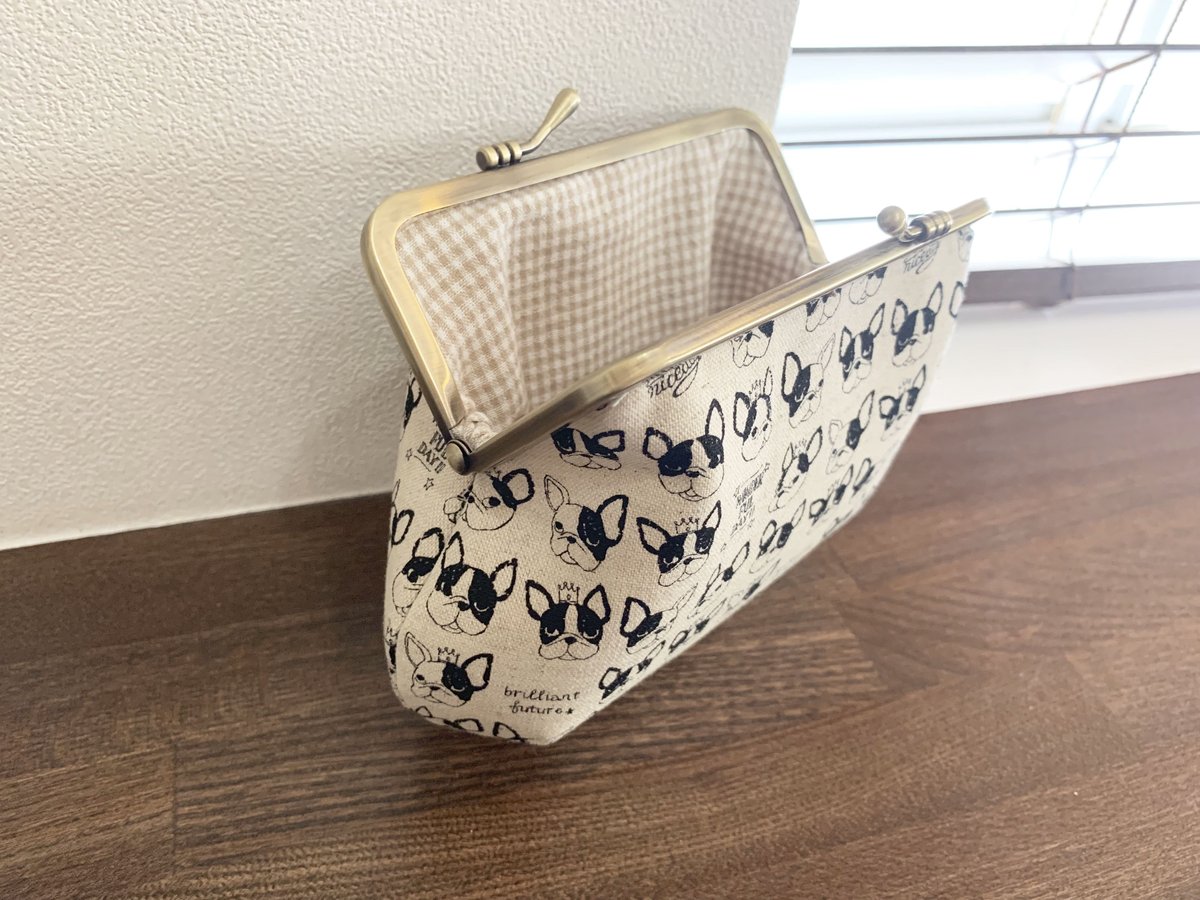 型紙】Ku-137 ダーツ入りがま口 | Basket's STORE