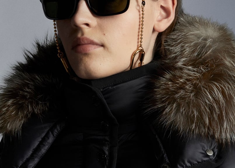 レディース MONCLER モンクレール Hermifur ダウンジャケット