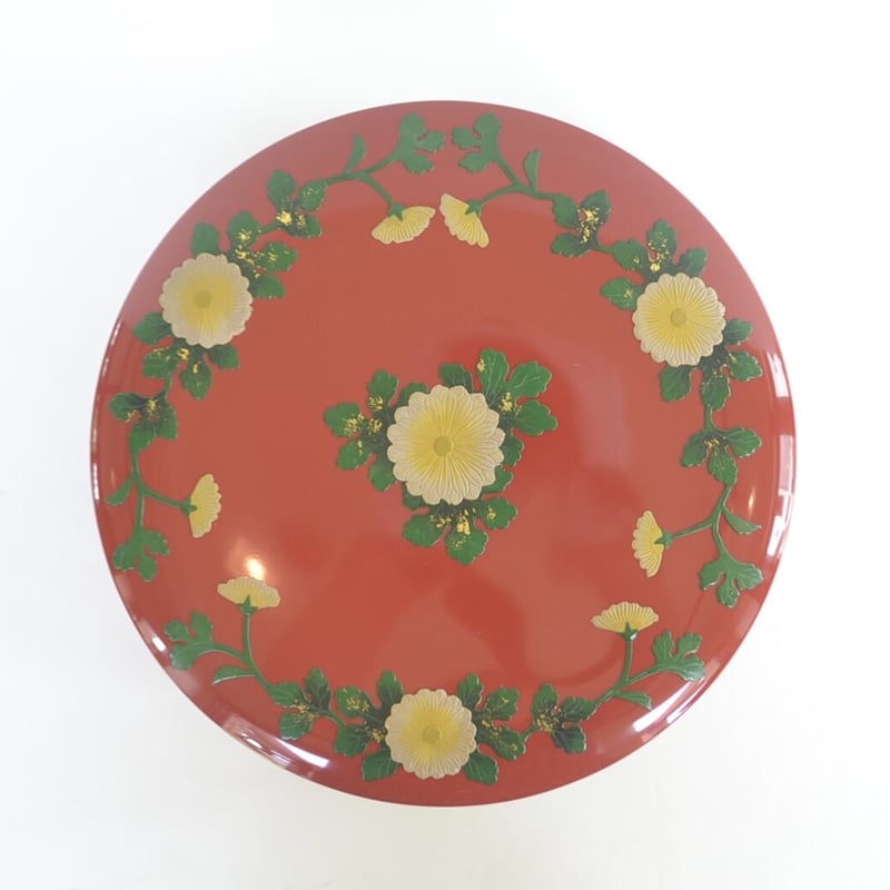 琉球漆器】福福重 菊唐草 | 琉球COLLECTION 叶