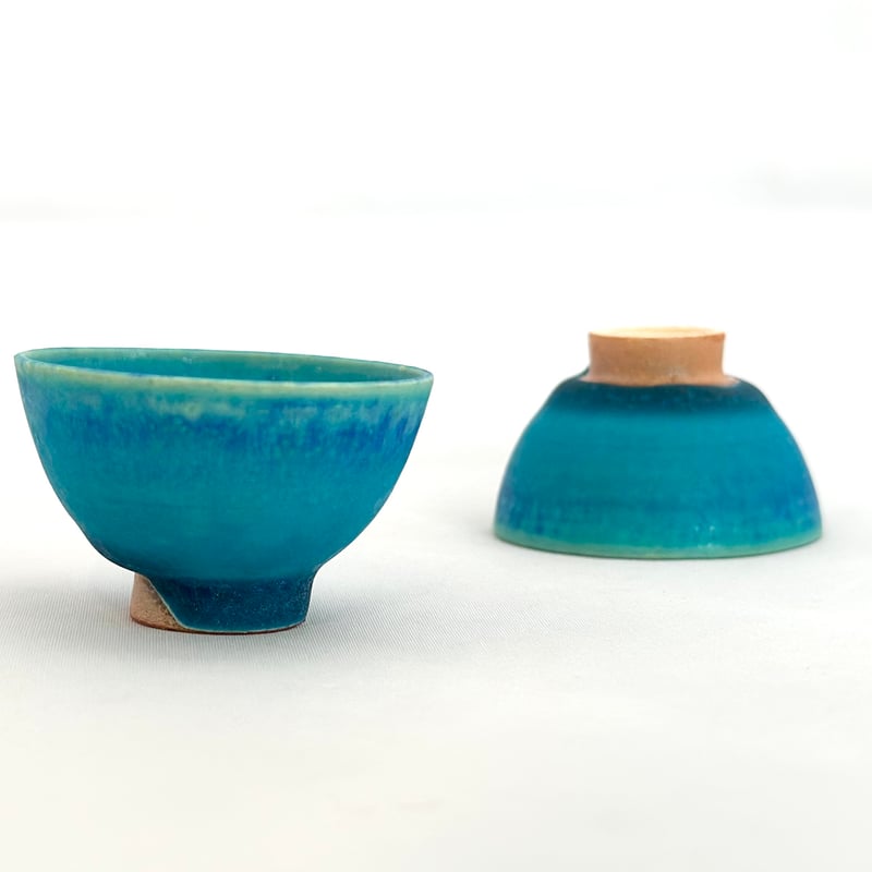 大嶺工房 やちむん ペルシャブルー 平皿17cm 2枚セット 大嶺工房 やちむん ペルシャブルー 平皿17cm 2枚セット 大嶺工房