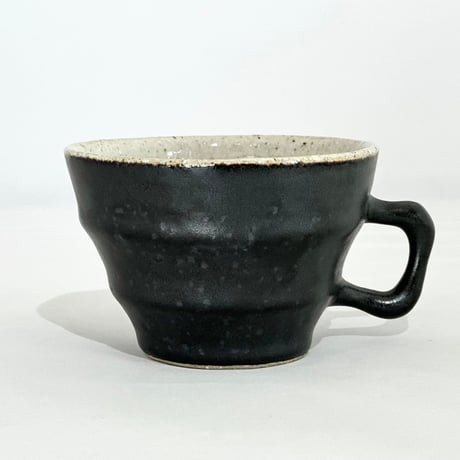 【大嶺工房】黒釉カップセット
