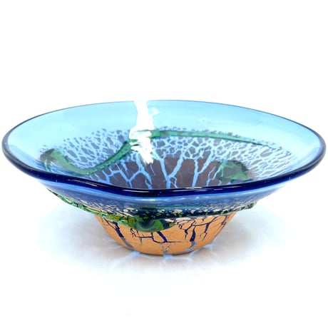 稲嶺盛一郎さんのデキャンタ 稲嶺盛一郎さんのデキャンタ 宙吹ガラス工房虹 - 泡のデカンタ