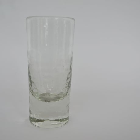 【ガラス工房清天】一口ビアグラス　クリア