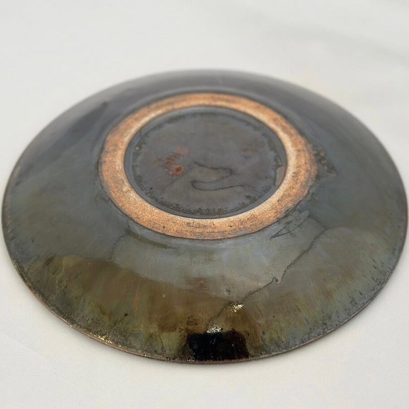 山田真萬】赤絵7寸皿 | 琉球COLLECTION 叶