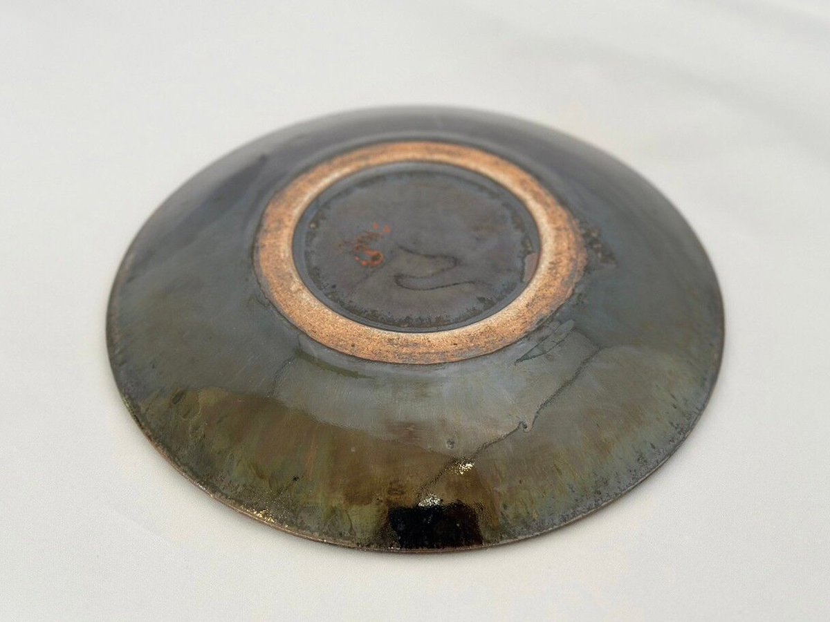 山田真萬】赤絵7寸皿 | 琉球COLLECTION 叶