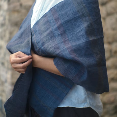 砂川美恵子作織ショール