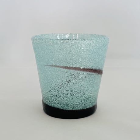 【稲嶺盛一郎】泡台巻一筆ロックグラス（水）