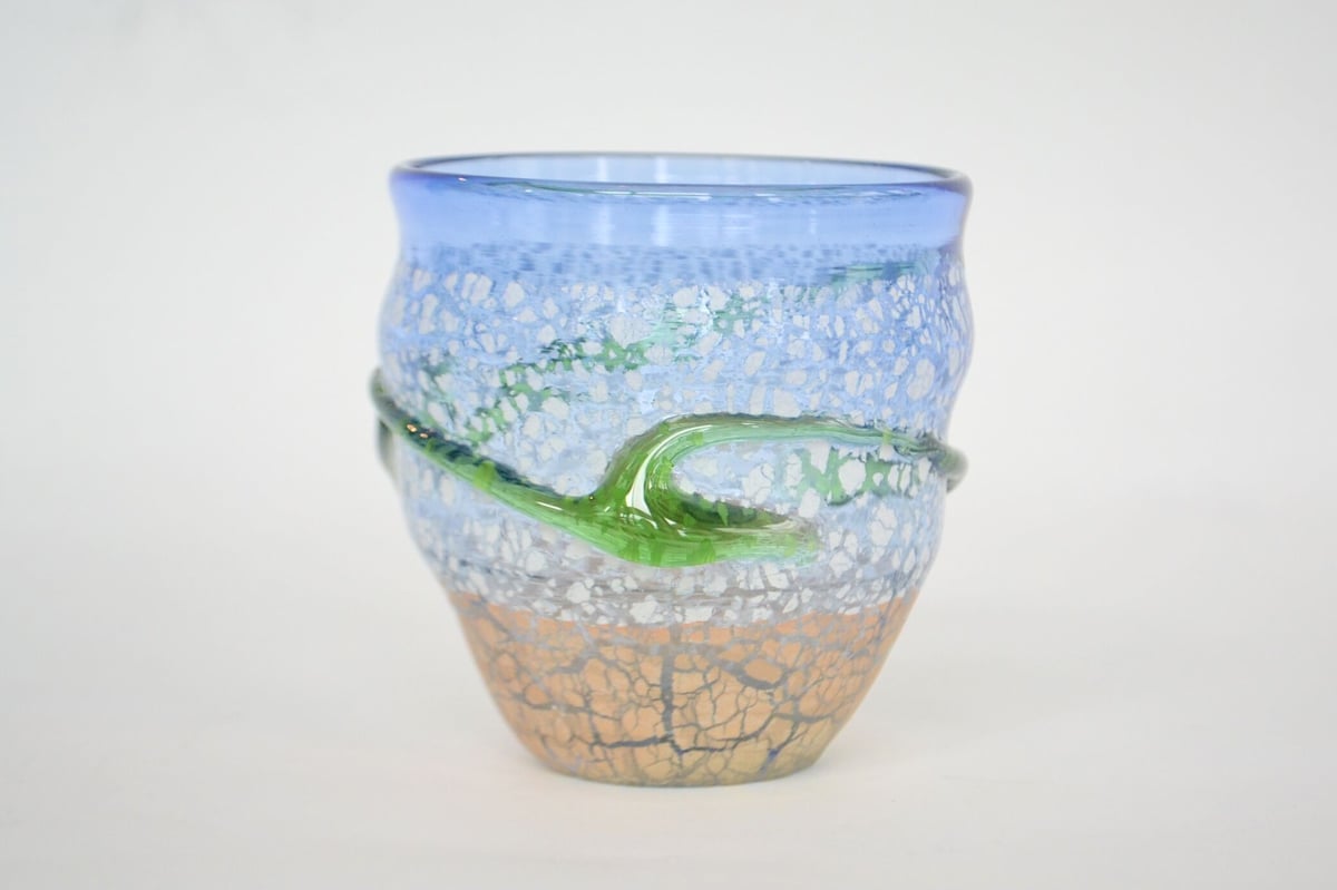 稲嶺盛吉さんのグラス3点セット 稲嶺盛吉】琉球ガラス グラスセット 【