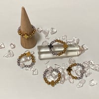 【G×S】クロスリング　ヘマタイト　【プログラミング内容】意志の強さ、グラウンディングをサポート